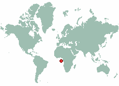 Annobon Airport in world map